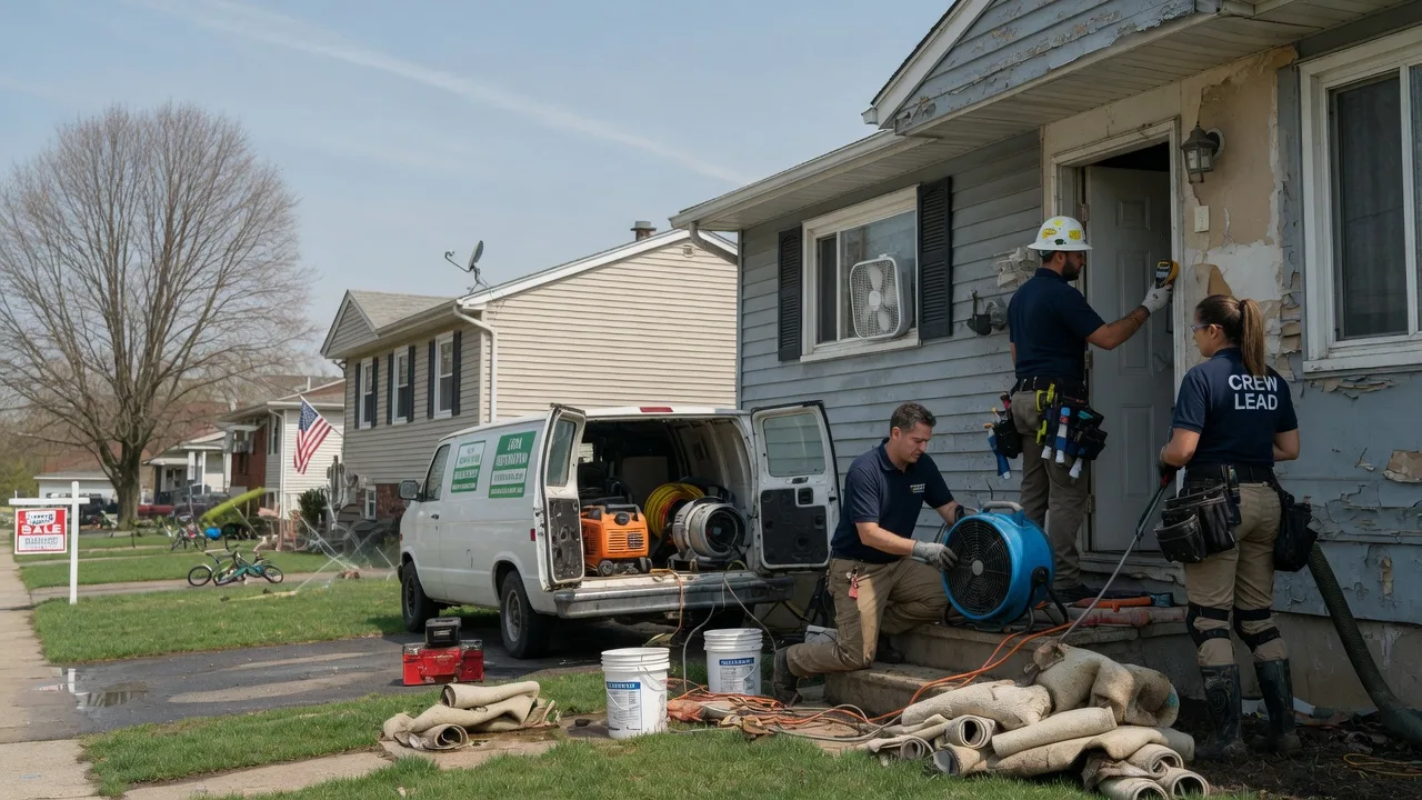 Flood Cleanup in Bradley, SC near me